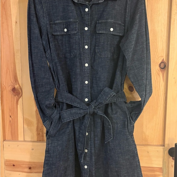 Lands' End Dresses & Skirts - Lands' End Dark Blue Long Sleeve Dress